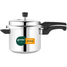 Aluminium Classic Goldex Pressure Cookers With Outer Lid (5 Litres / 5-Year warranty,  ISI Number :- 2347, BIS Number :- CM/L -7600164310
