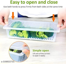 Fridge Storage Container (Pack Of 6pc 1500ml)